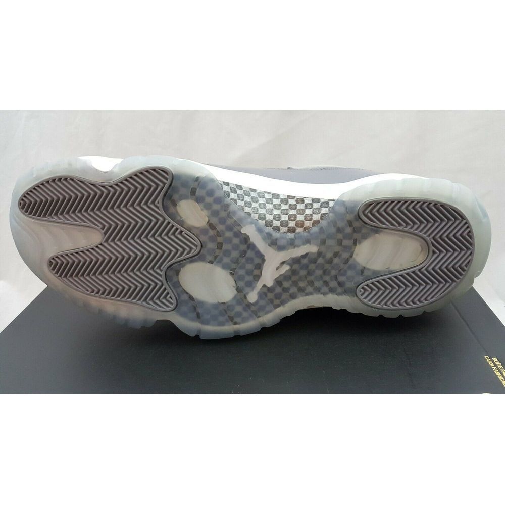 Nike Air Jordan XI 11 Retro Low Grey Shoes Size 12 - Picture 6 of 8
